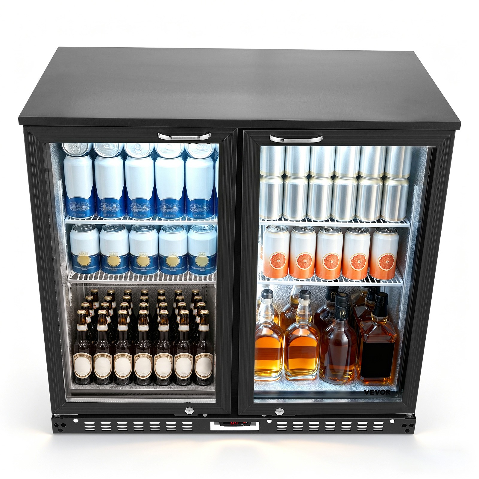 VEVOR 7.4 Cu.Ft Back Bar Cooler Commercial Beverage Refrigerator Under Counter