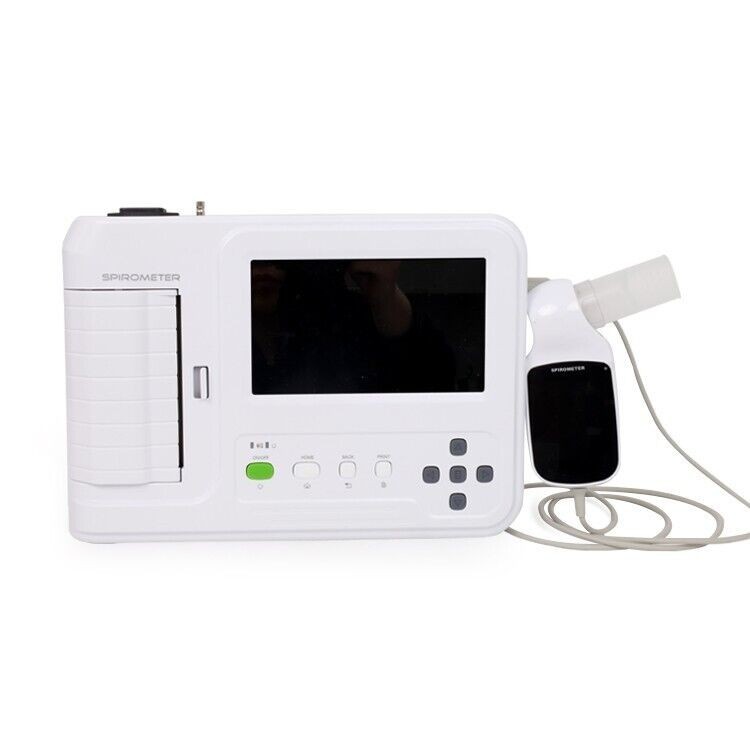 Touch Handheld Spirometer Vitalograph Lung Diagnostic Device Software Printer