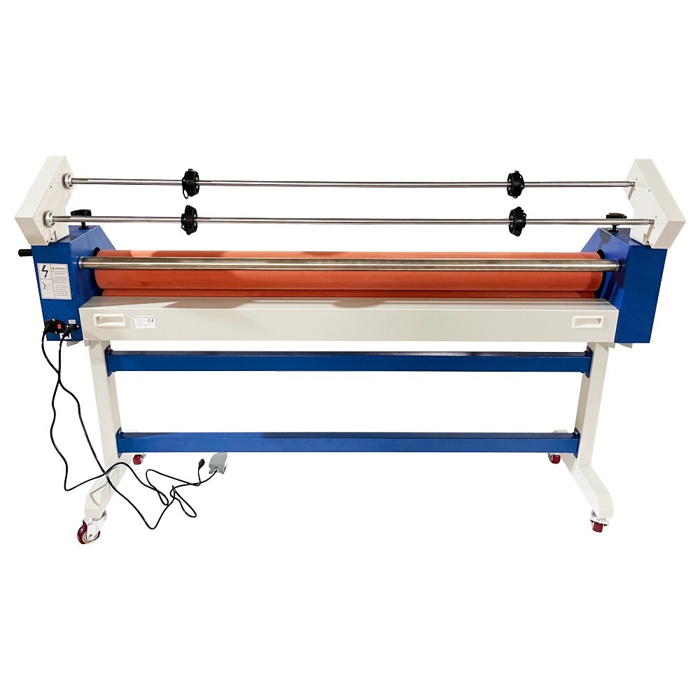 63″ (1600MM) Semi-Auto Electric/Manual Cold Laminating Robber Roller Laminator