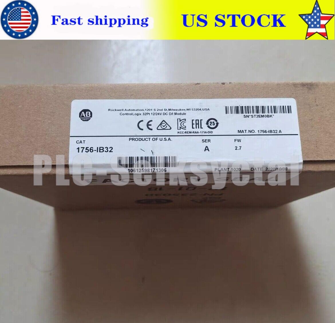 New Factory Sealed AB 1756-IB32 SER A ControlLogix 32 Pt 12/24V Module 1756IB32