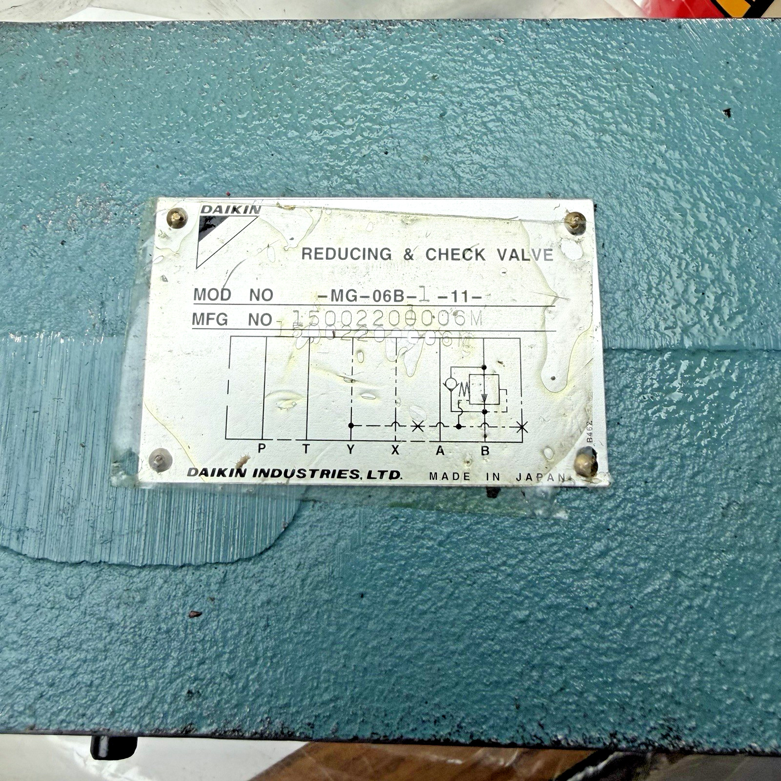 DAIKIN REDUCING & CHECK VALVE -MG-06B-1-11-