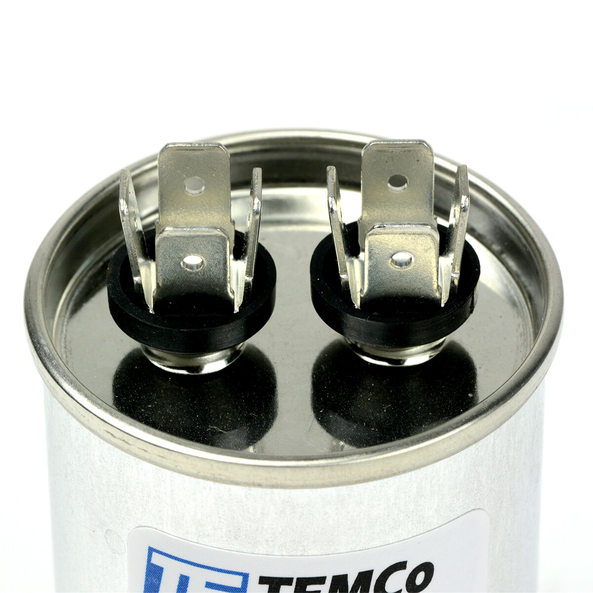 TEMCo 45 uf/MFD 370 VAC volts Round Run Capacitor 50/60 Hz -Lot-5