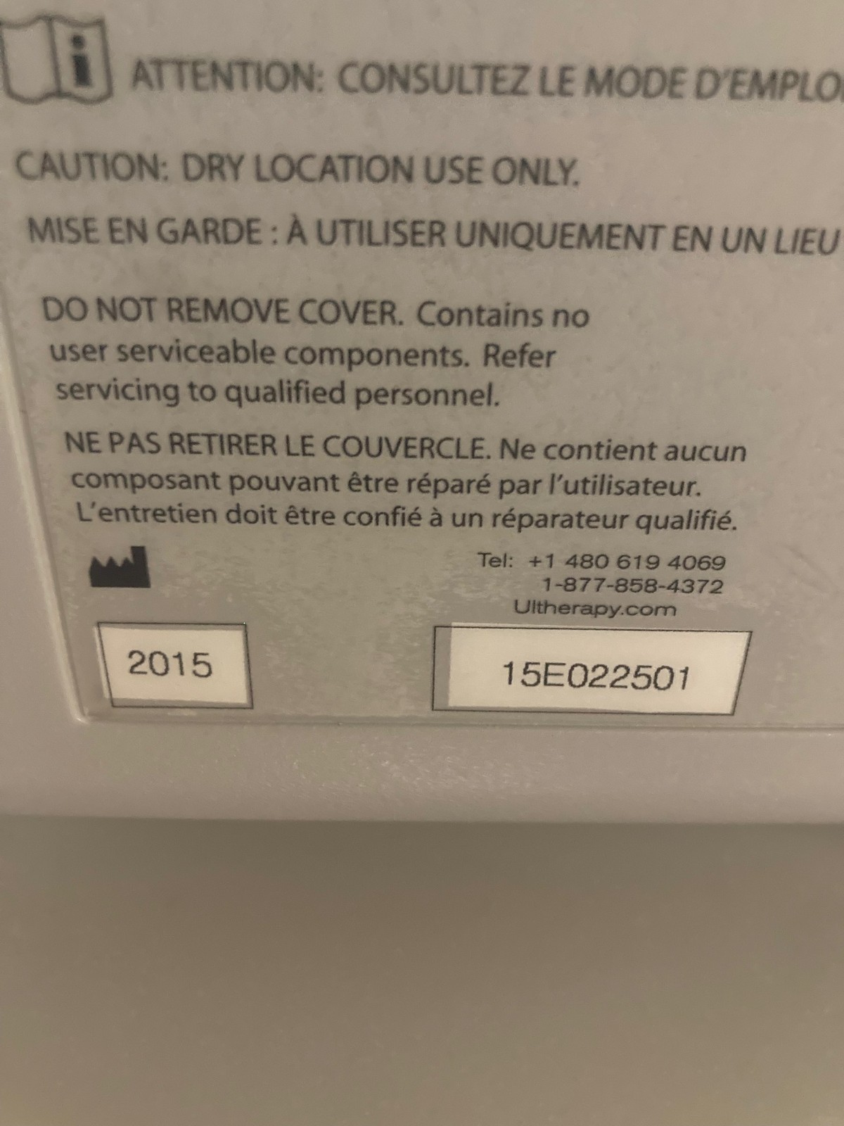 2015 Ulthera – Lift & Tighten Skin, Non-Invasive Cosmetic Device