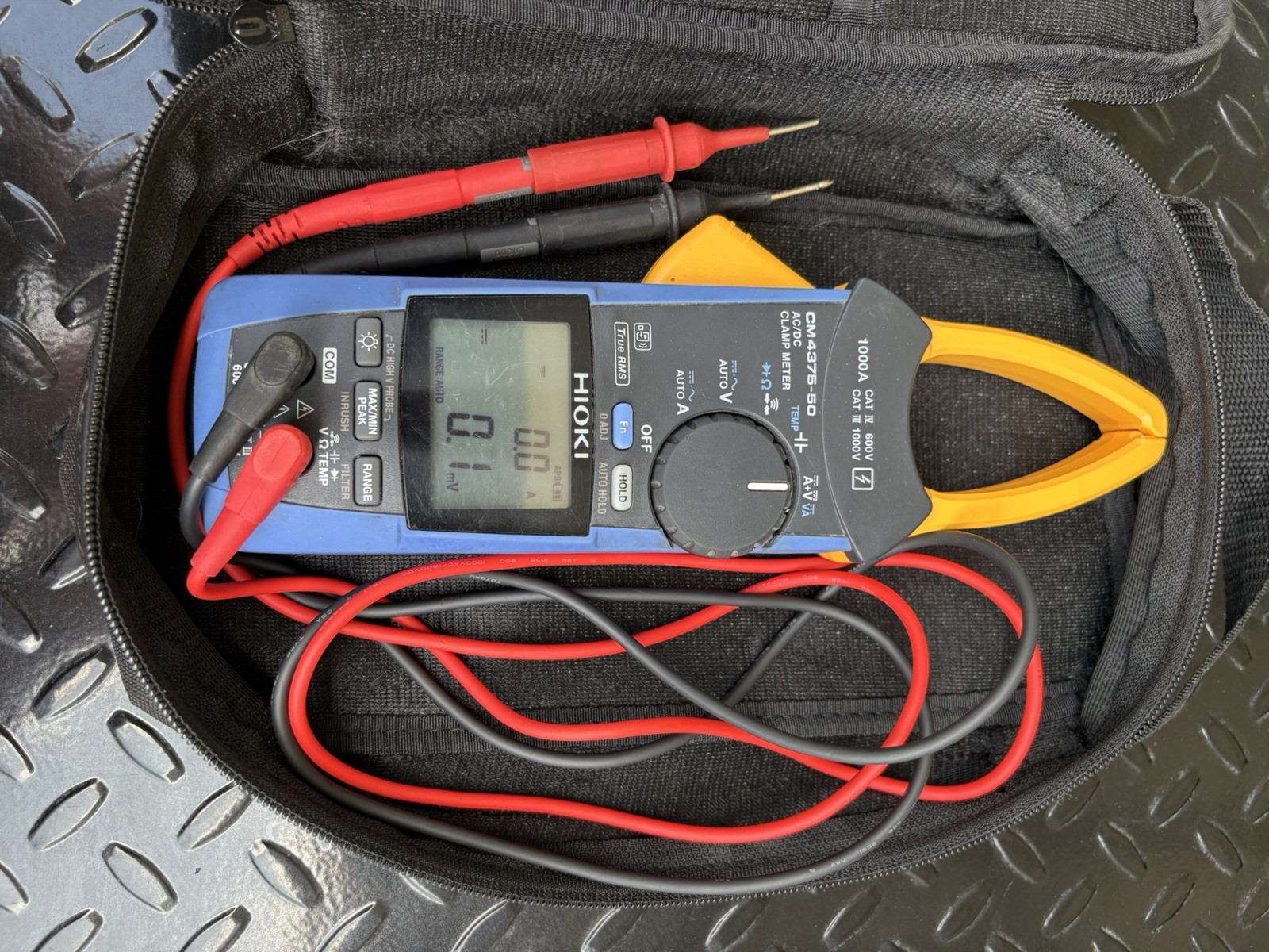 HIOKI CM4375-50 AC/DC ClampMeter TrueRMS 1000A InrushPeak SlimJaw FREE SHIPPING