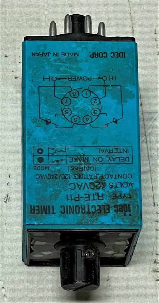 IDEC RTE-P11 Electronic Timer 120VAC