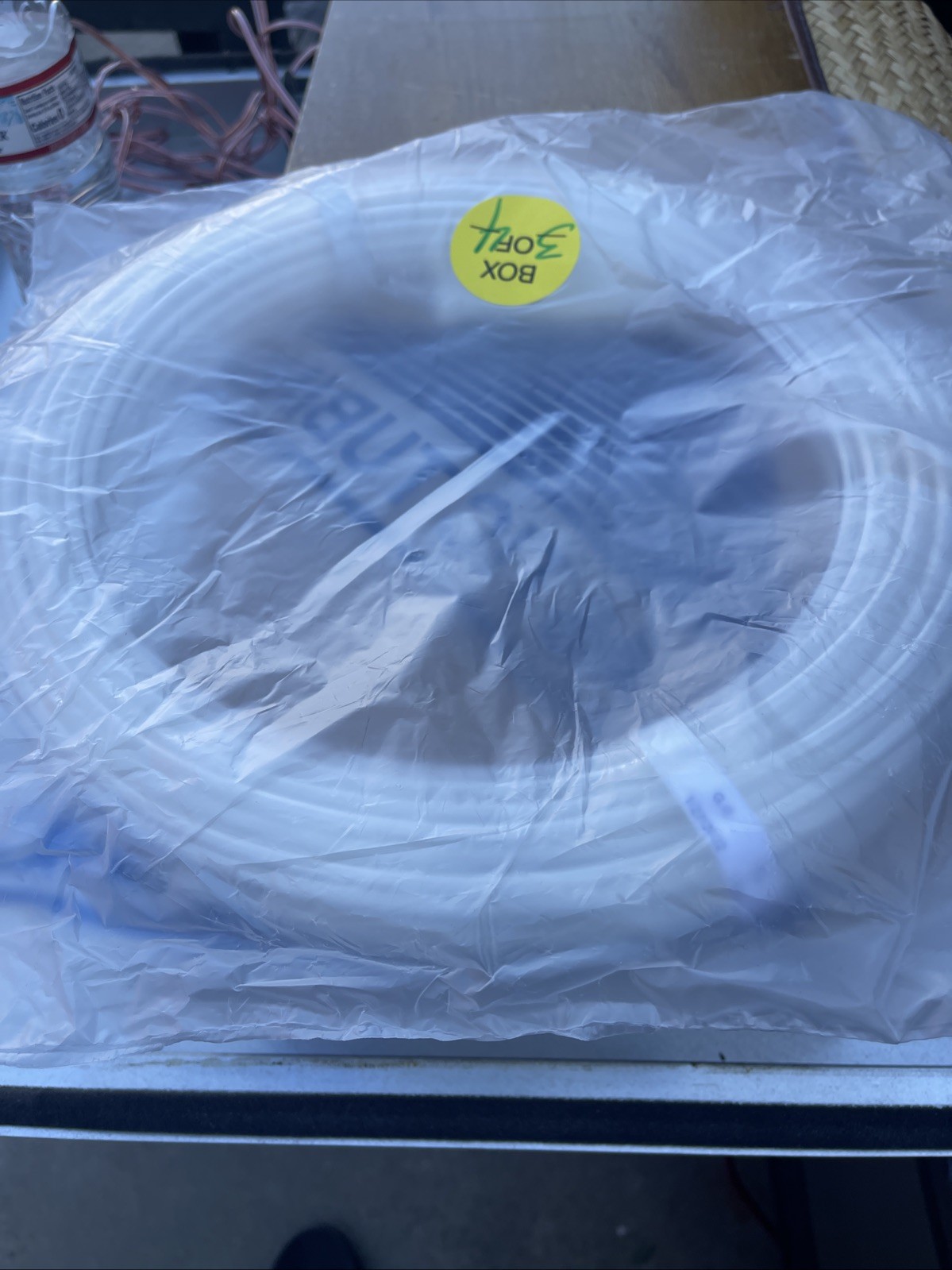 Lot Of 10, SMC TU0604C-33 Clear Polyurethane Tubing, ø6mm OD, ø4mm ID, 0.8MPa