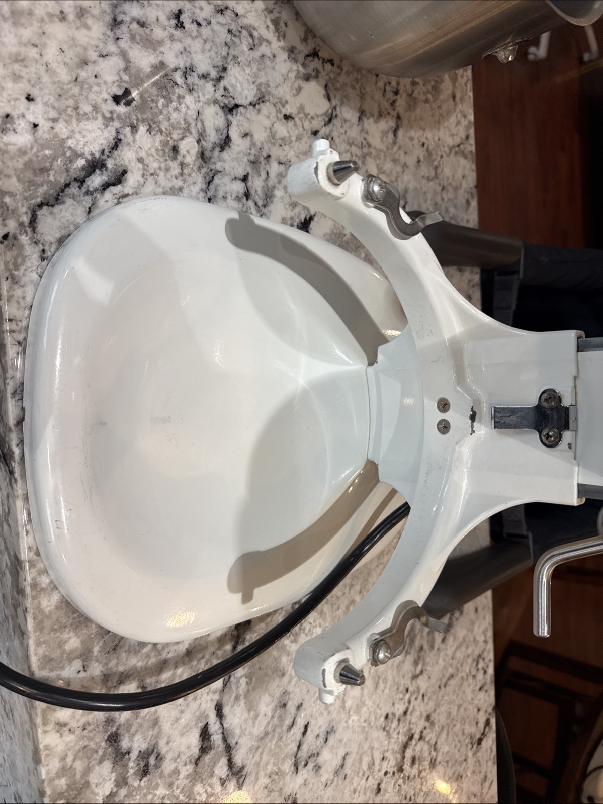 Hobart N50 Commercial Mixer WHITE Counter Top 5 Quart 3 Speed +Bowl+paddle WORKS
