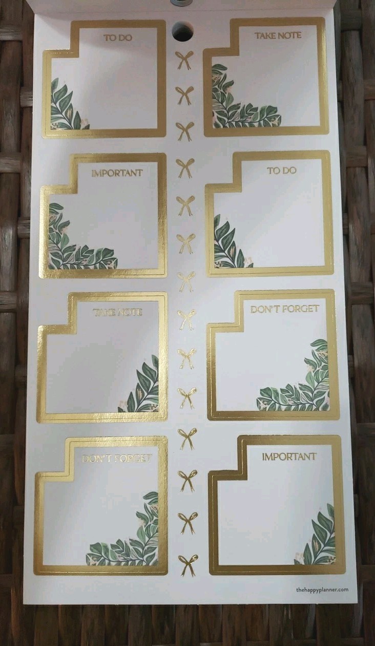 Happy Planner GARDEN WEDDING Value Pack Stickers 1322 Pieces