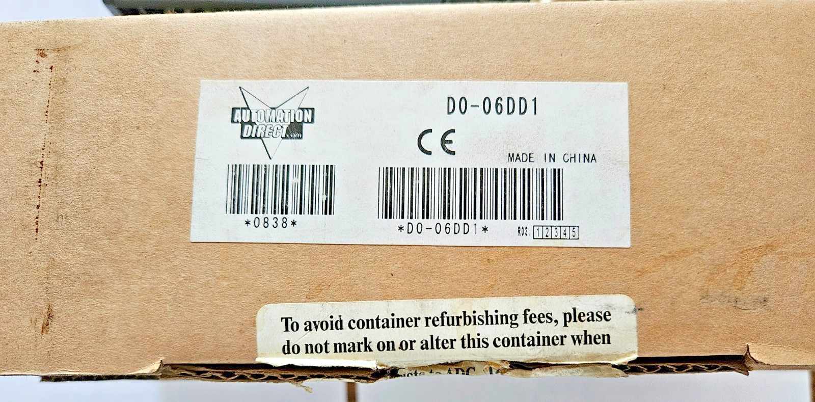 Automation Direct D0-06DD1 Module