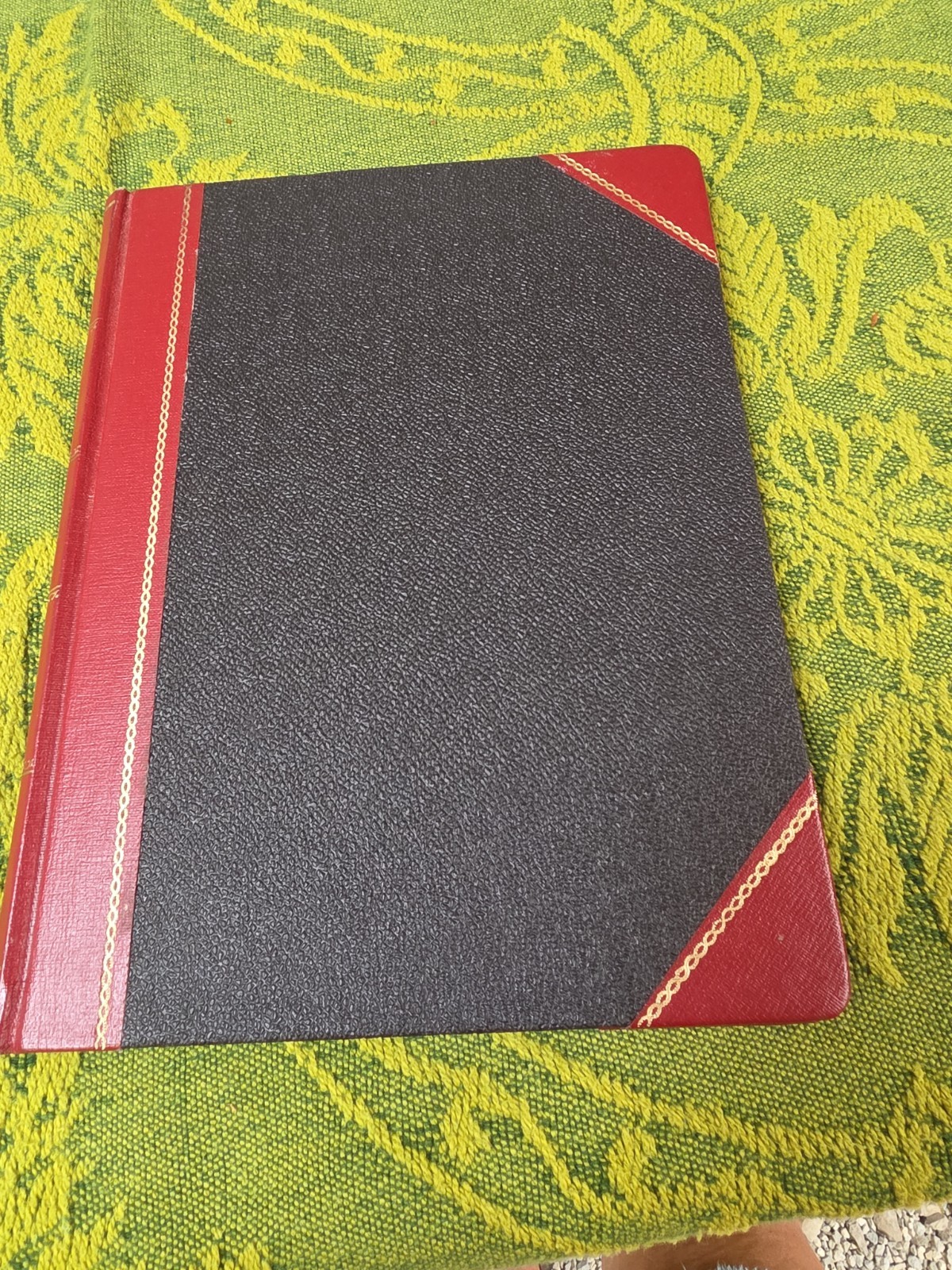 Boorum & Pease Columnar Record Book Ledger Vintage Journal Some Missing Pages