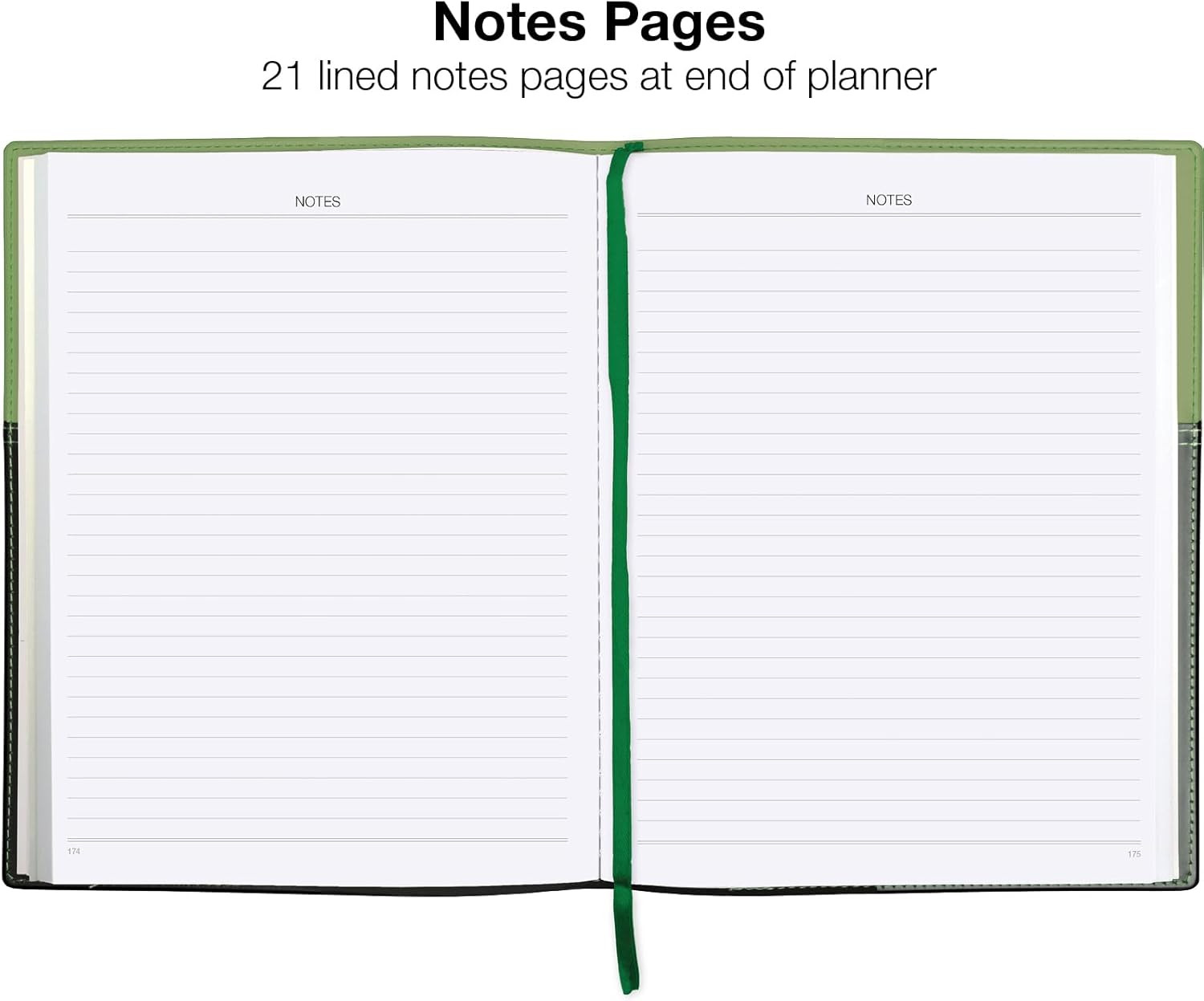 2026 Planner Calendar, 8″x10″ : Includes 14 Months (November 2025 – December 202