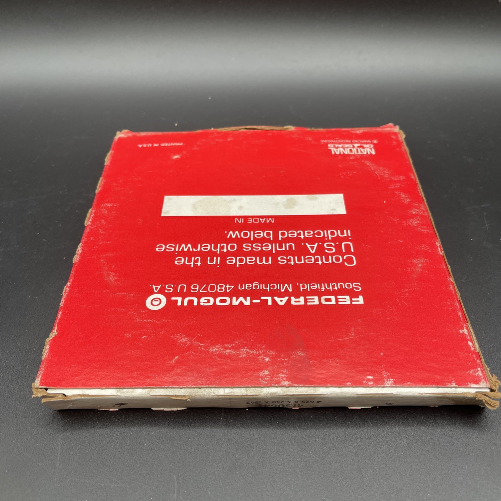National OIL Seals – PN 415064 – NOS – 4.625 ID x 6.250 OD x .562″ Wide