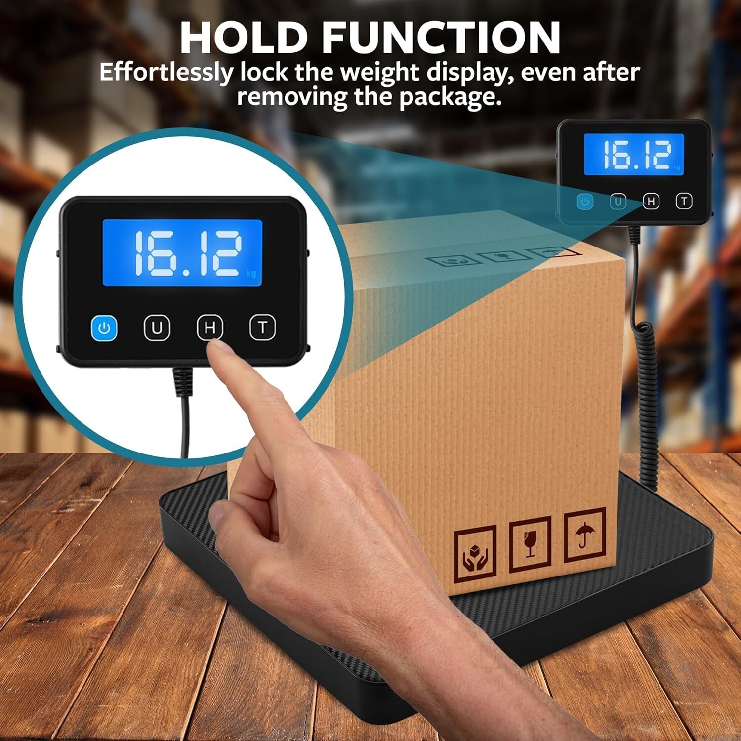 Digital Shipping Postal Scale Commercial Weight Scale for Shipping Packages