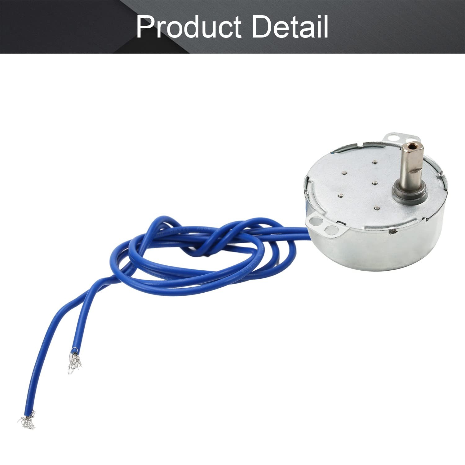 Synchronous Motor AC 110V 15-18RPM Turntable Motor CW Direction 4W TYC-50 Dou…
