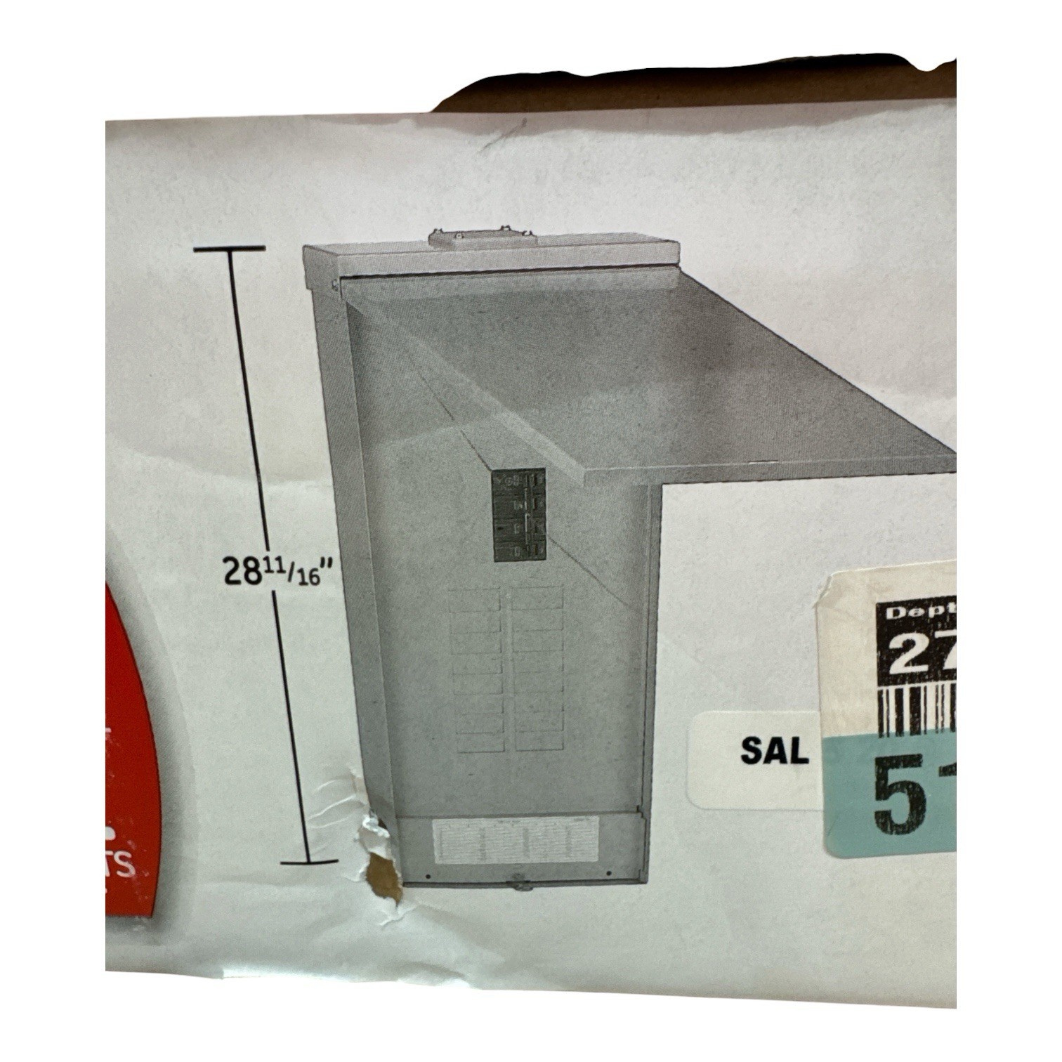 GE TM1615RCUP 150Amp 16-Space 32-Circuit Outdoor Main Breaker Load Center (OB)