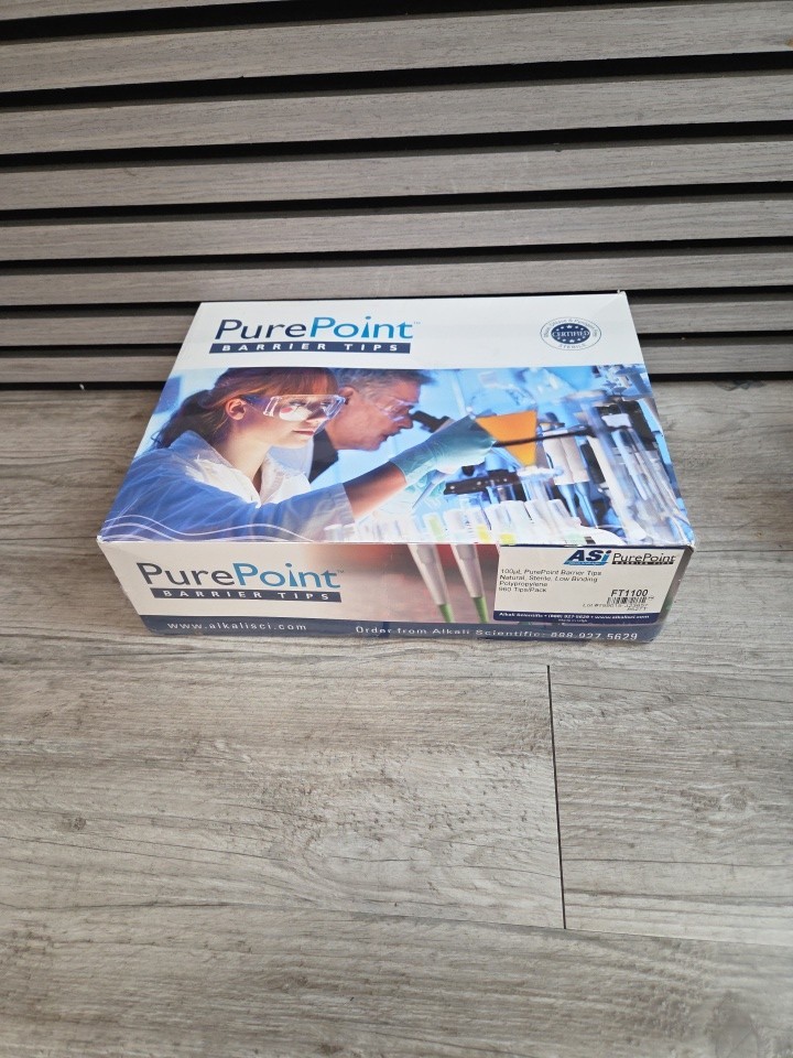 ASi Pure Point Low Binding Barrier Tips Sterile 960/case SEALED #799015-J23657