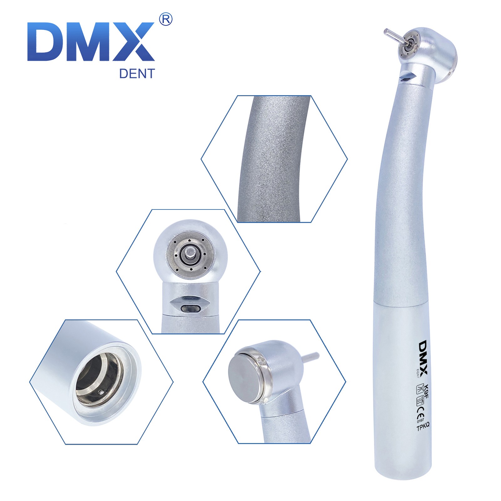 BEING/DMXDENT Dental High Speed Turbine Fiber Optic Handpiece fit KaVo Coupler