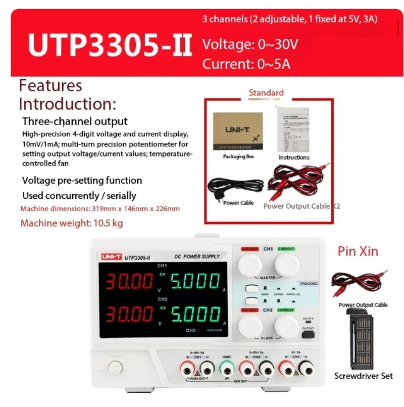 High Precision DC Power Supply – Adjustable Voltage for Laptop Repair & Testing