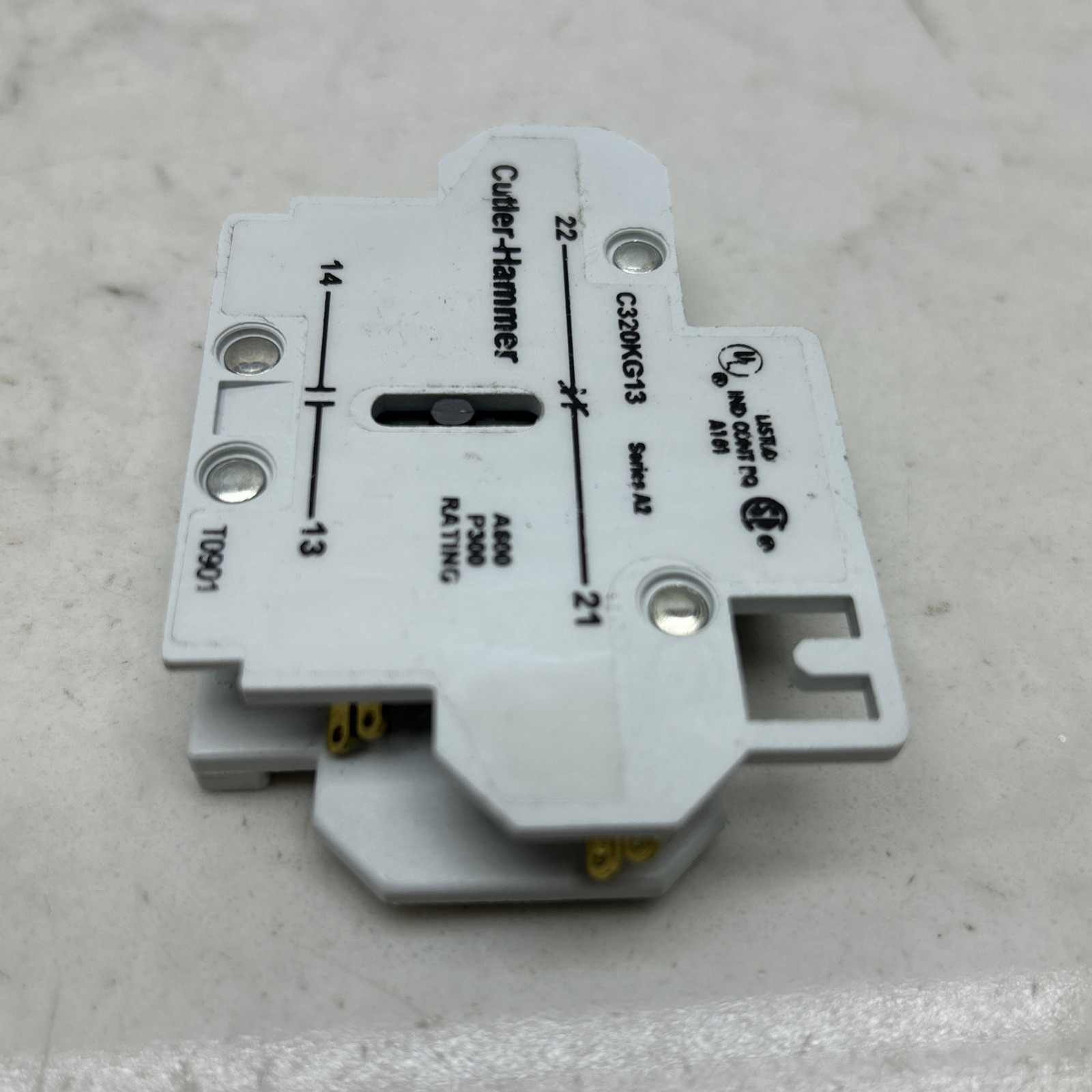 Cutler Hammer Eaton C320KG13 Side Auxiliary Interlock Contact 1 NO – 1 NC