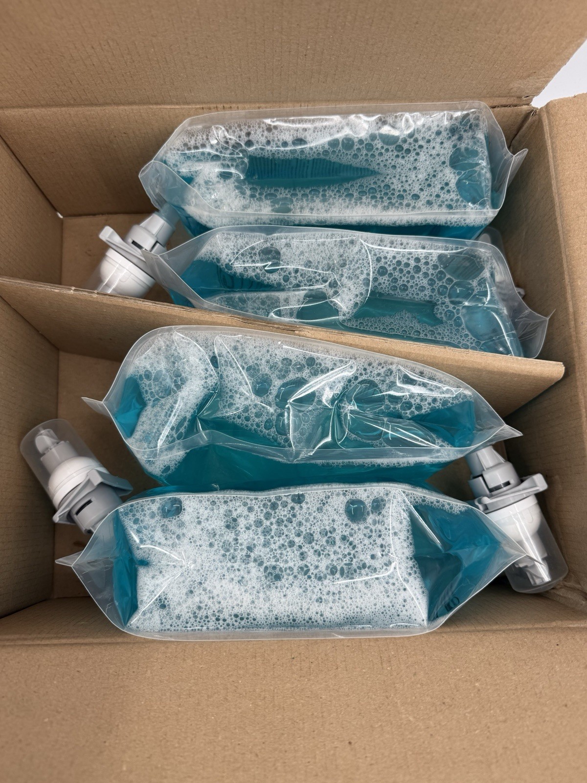 4 Rubbermaid Commercial FG750112 1100 mL Enriched Foam Hand Soap w/ Moisturizer