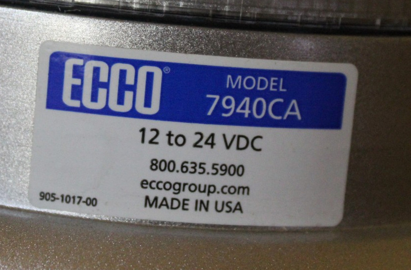 ECCO 7940CA LED BEACON CLEAR LIGHT