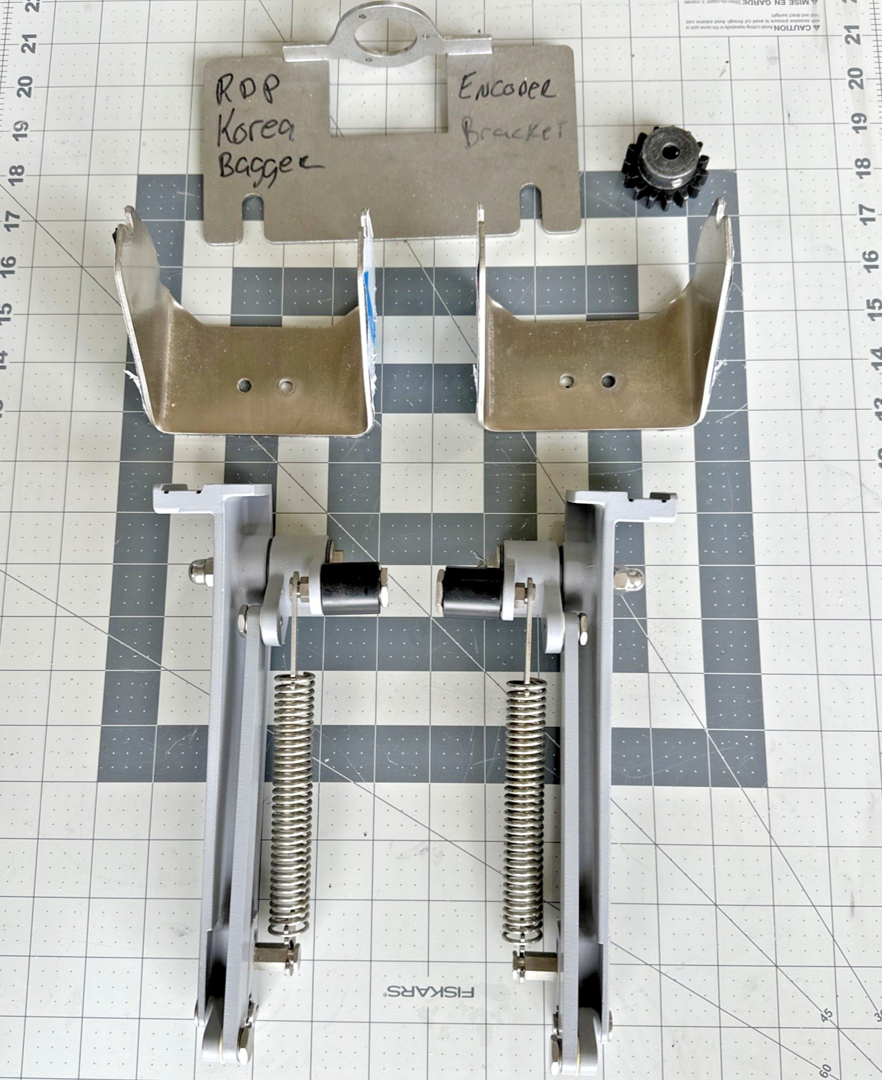 RDP 300 Korea Bagger Parts W/ Encoder Bracket Qty: 6 Parts As Shown New