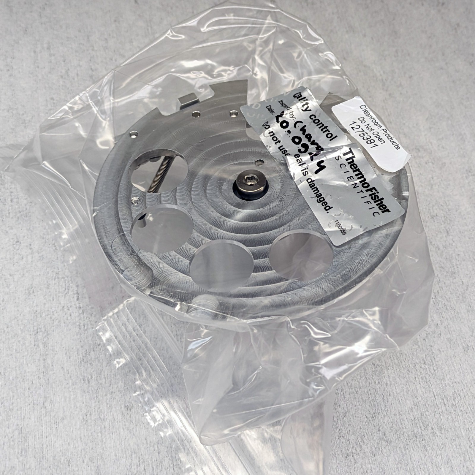SEM 4″ Wafer Holder (100mm) for Thermo Scientific Microscope Stage