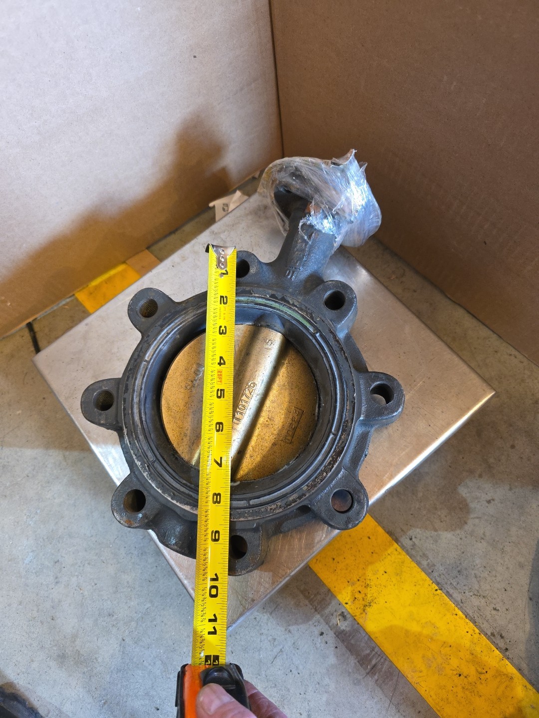 6 IN Nibco LD 120, BODY ID, NFG 02, DISK ALBZ, 200 PSI,