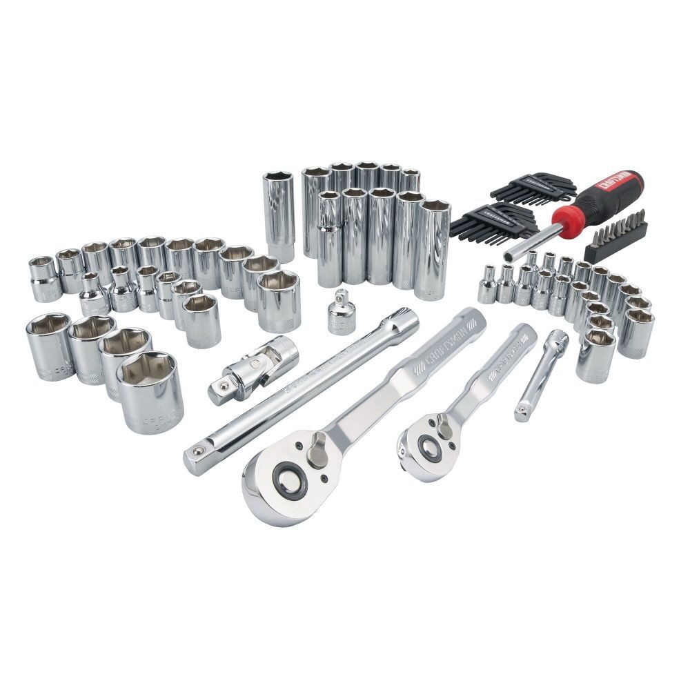 Craftsman Mechanics Tool Set, 83Pc