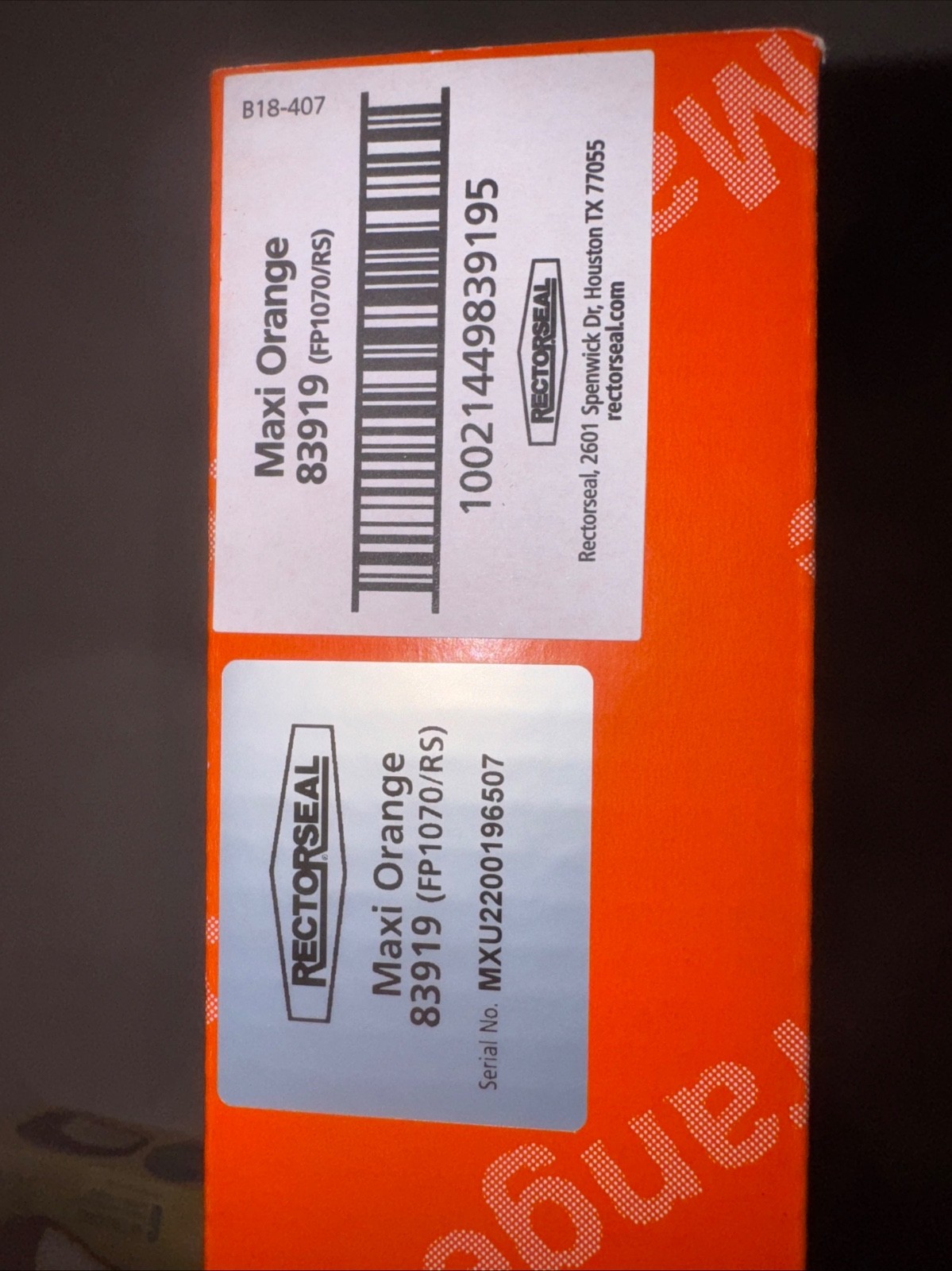 83919 Aspen Maxi Orange Univ Condensate Pump