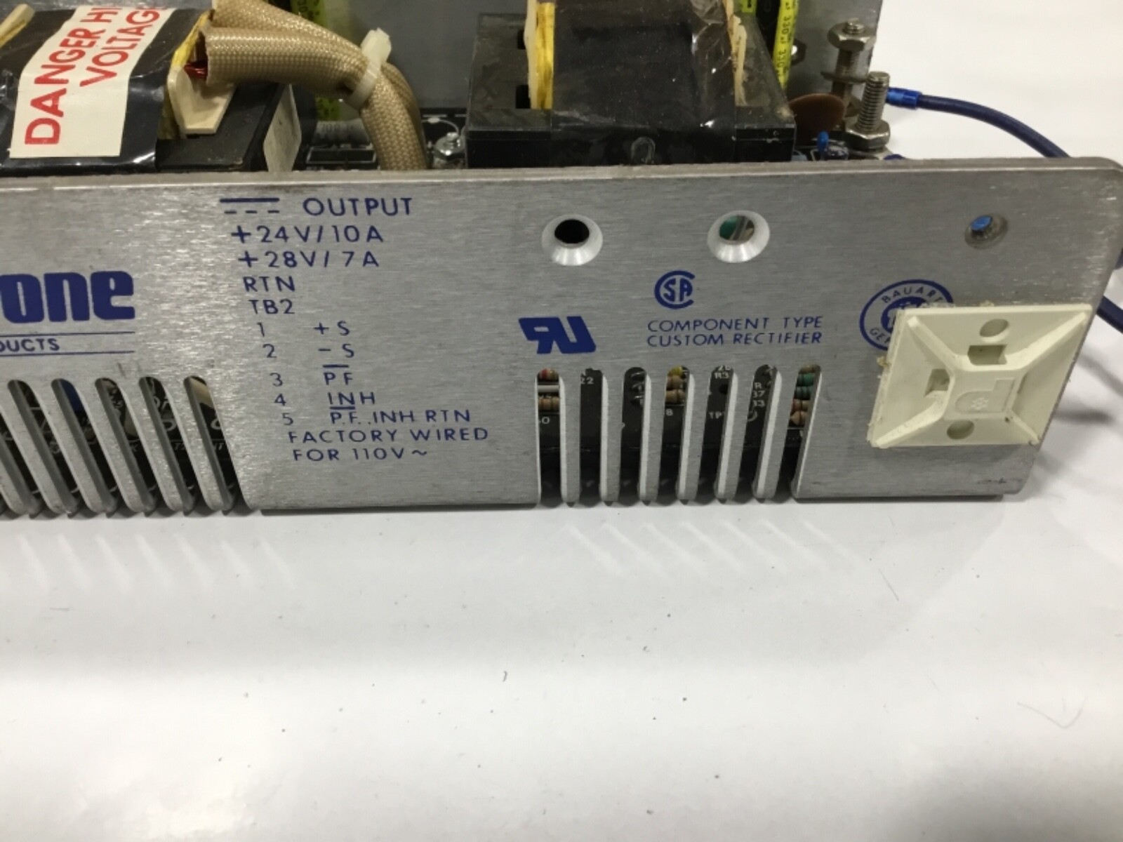POWER ONE SPL250-1024 POWER SUPPLY 110/220V 50/60HZ #09F98RM