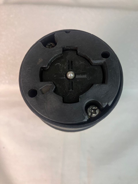 HUBBELL 21414B LOCKING CONNECTOR 20A 250VDC 30A 600VAC