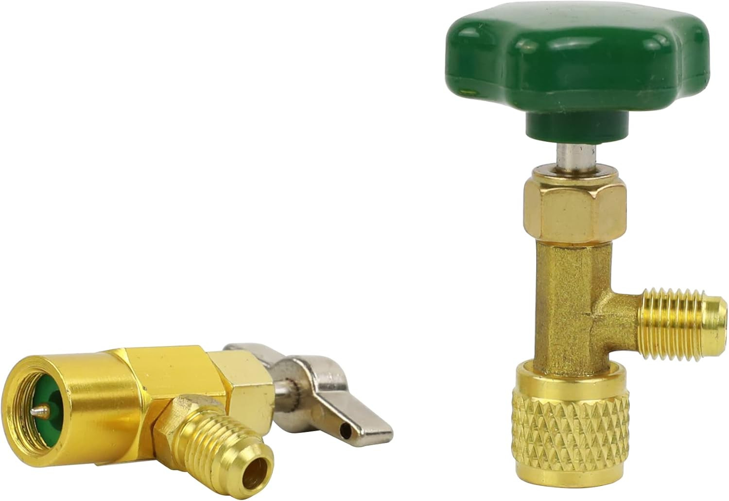 R290 and R600A Charging Hose and Gauge Set with 1/2″ Acme Can Tap