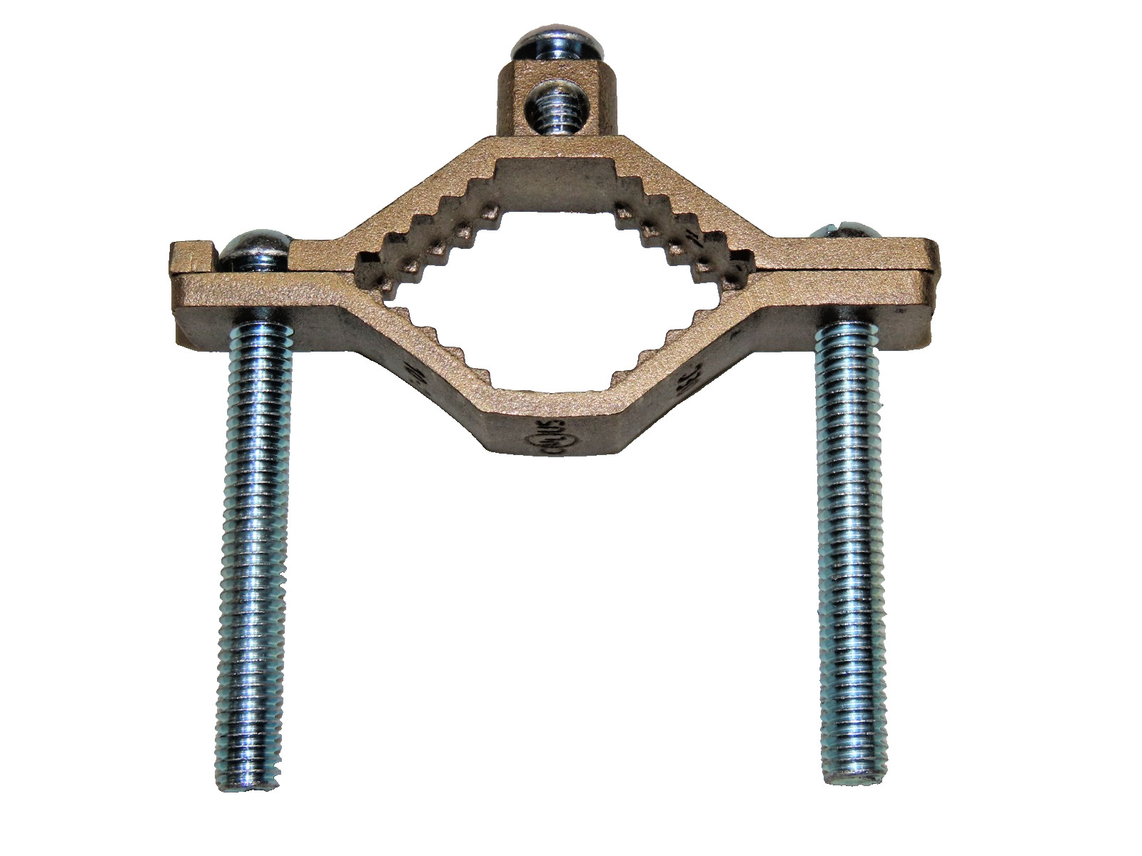 NSI G-2-S GROUNDING BRONZE GROUND CLAMP BARE WIRE TYPE (Pack of 10)