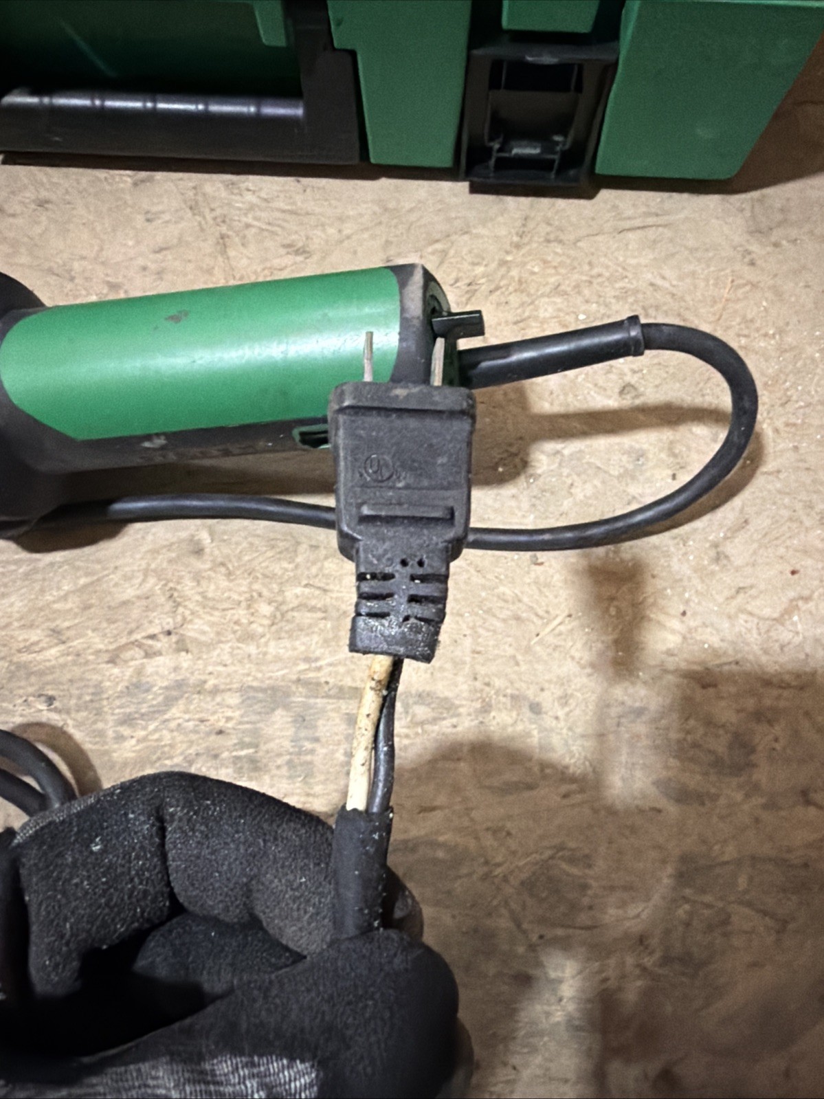 Leister Triac ST 141.228 Plastic Welder with Nozzle & Carrying Case