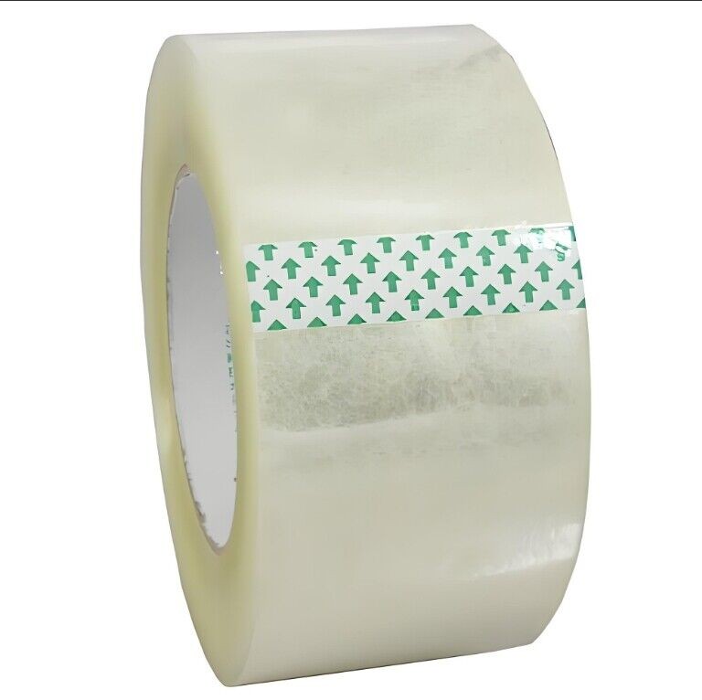 6-72pcs rolls 2″x75 yds shipping packaging clear tape express Official UL