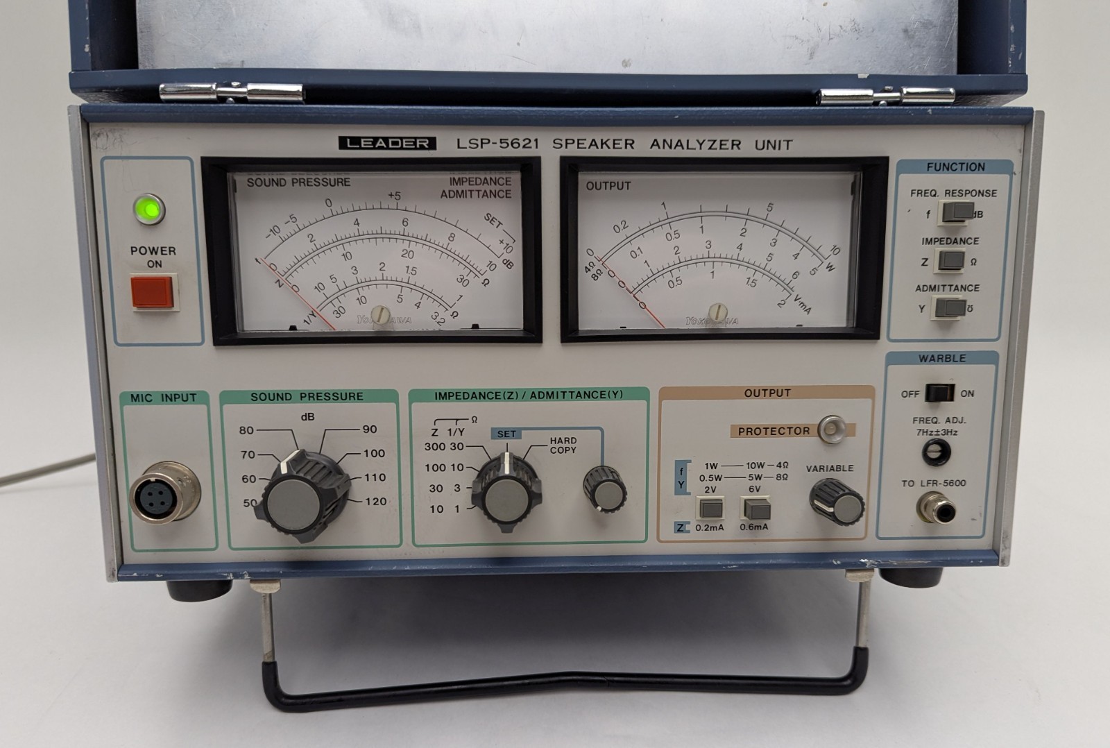 Vintage Leader LSP-5621 Speaker Analyzer Unit Impedance Admittance Test Meter