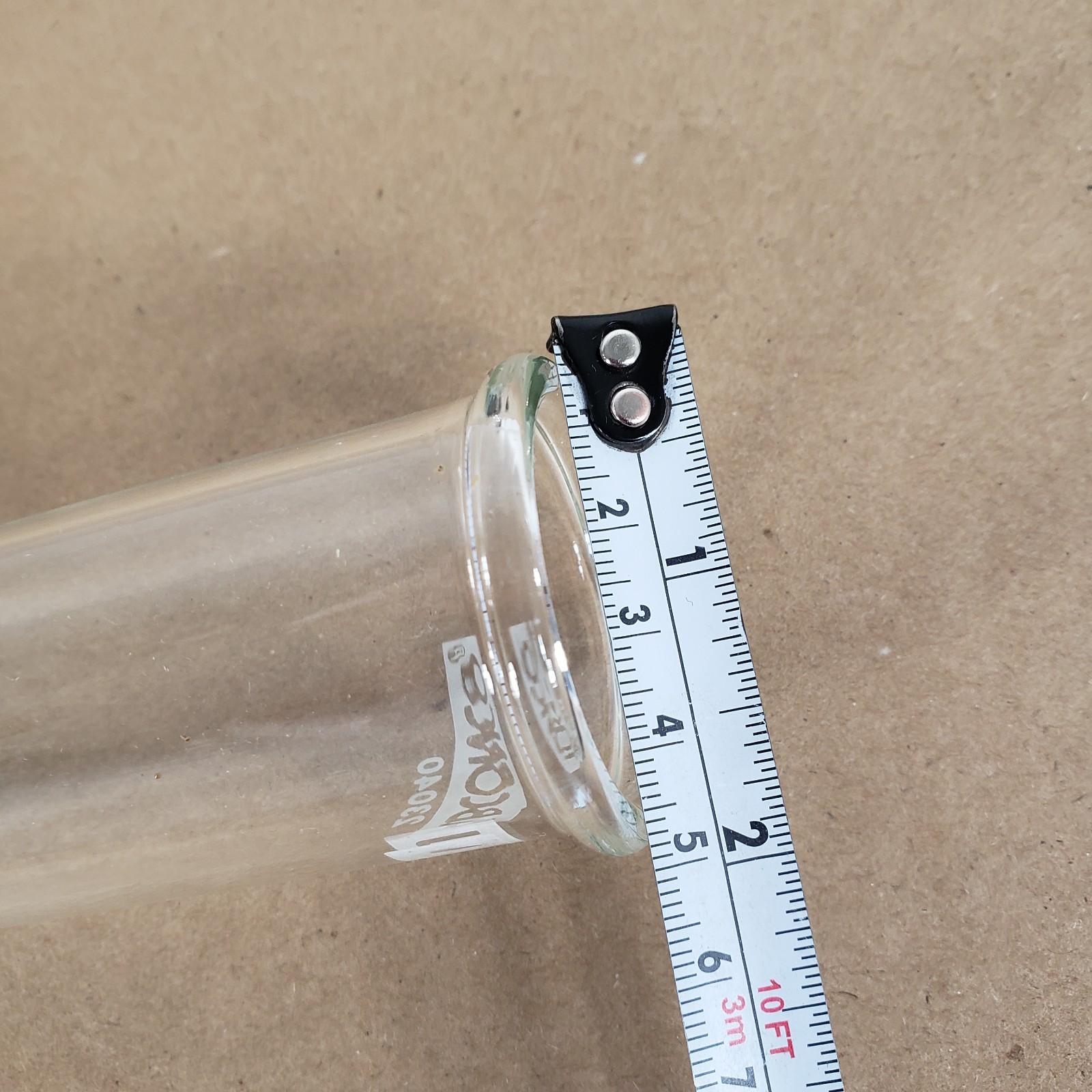Labconco 23040 250mL Straight Kjeldahl Digestion Tube Borosilicate Glass