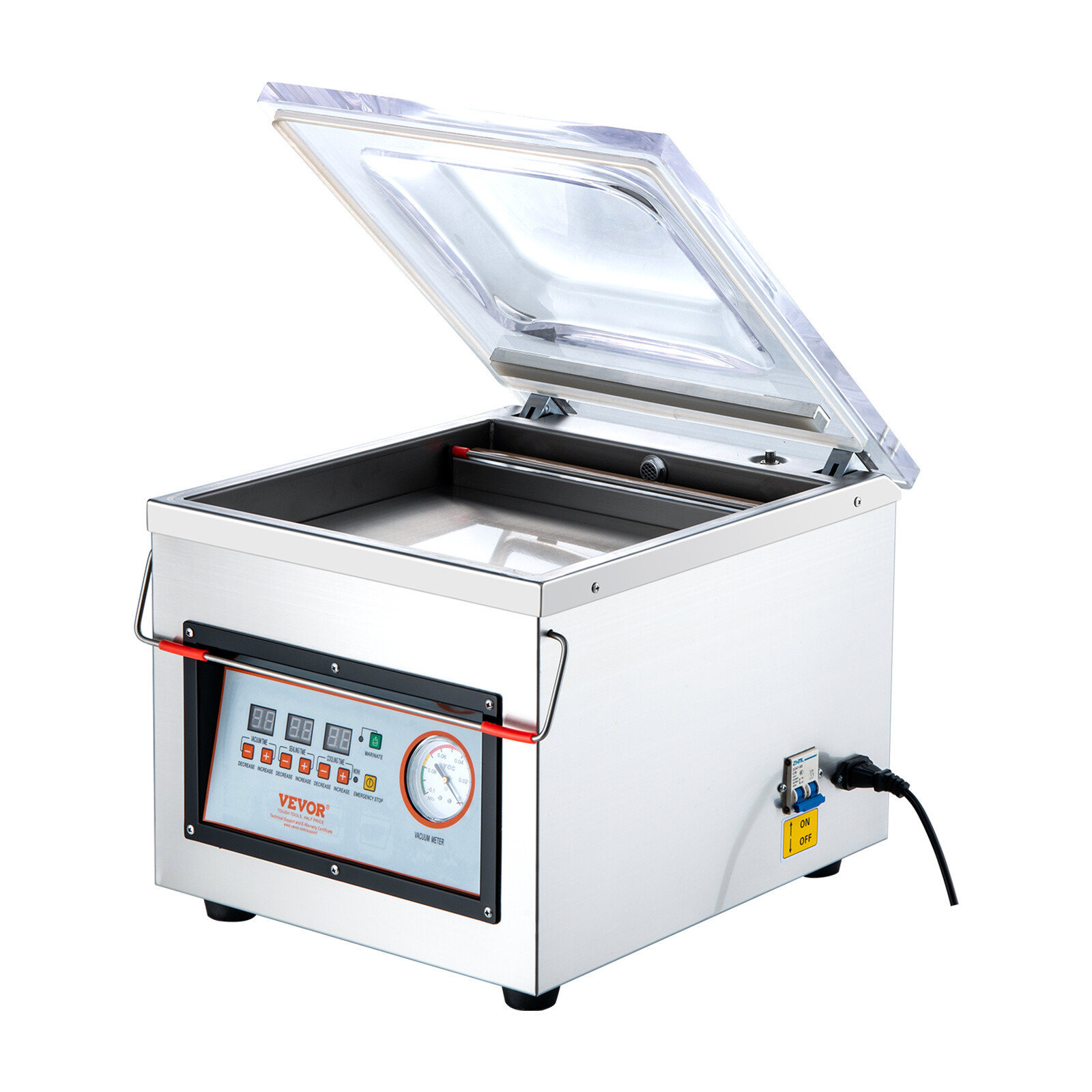 Chamber Vacuum Sealer DZ-260C Commercial Vacuum Sealing Packing Machine 320W