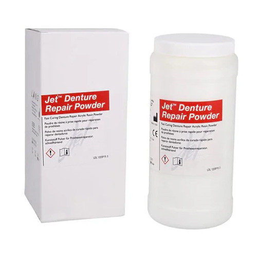 Lang Dental 1230CLR Jet Denture Repair Acrylic Powder 1 Lb Clear