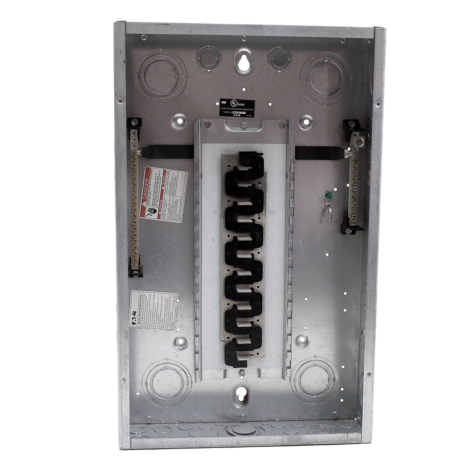 Eaton BR2020B100 Corroded Cutler-Hammer BR 20-Space Breaker Panel missing -100A