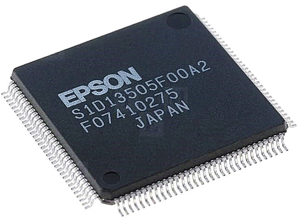 EPSON S1D13505F00A200 QFP-128 IC SED1355 LCD CONTROLLER RH