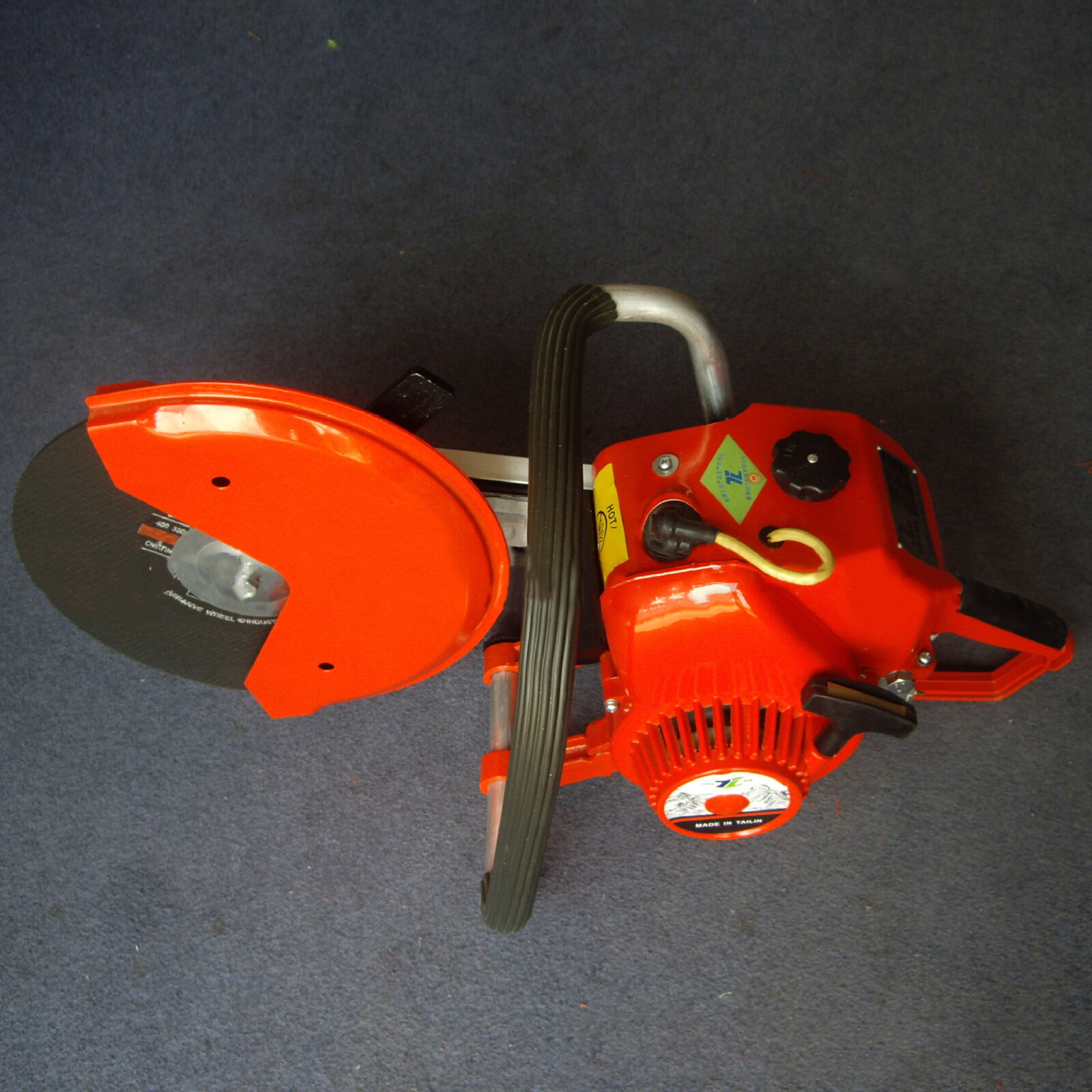 2-stroke Gas Demolition Saw Concrete Cutter Metal Concrete Cut Off Saw &Blade