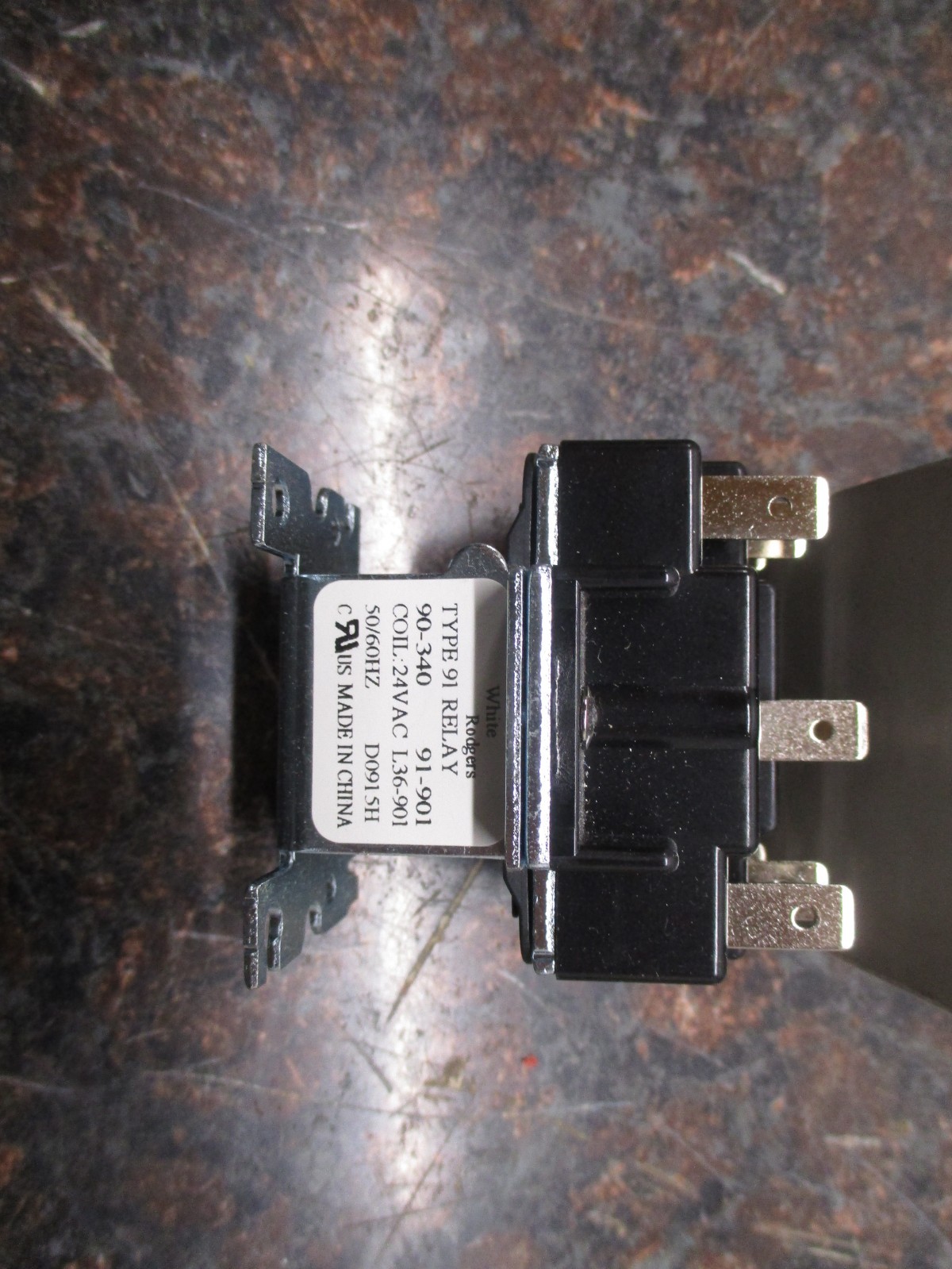 LOT OF 5 NEW White Rodgers Type 91 relay 12FLA 60LRA 125VAC 90-340 – 91-901