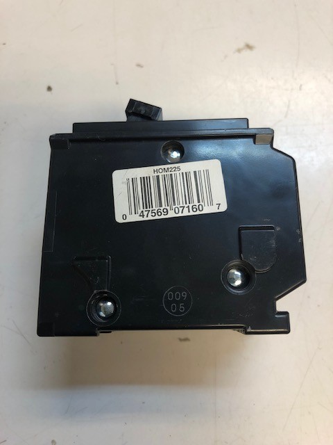 SQUARE D Homeline 25 Amp 2-pole Circuit Breaker HOM225