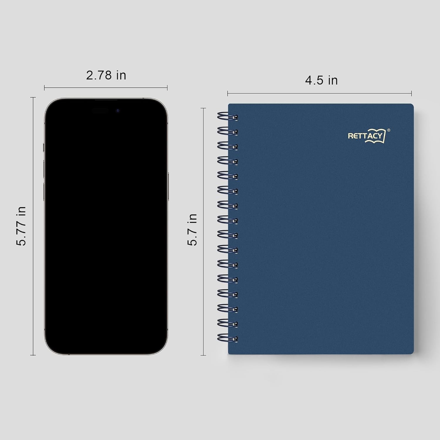 Compact A6 Journal Notebook, 160 Pages, Waterproof and Durable for Everyday Use