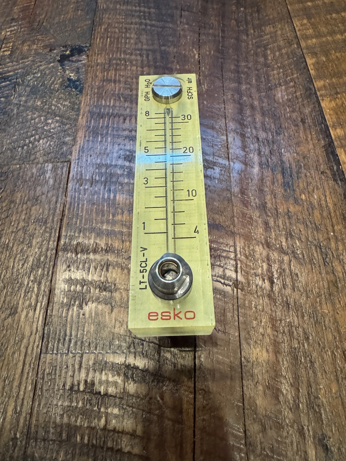 KYTOLA Flow Meter Gauge ESKO LT-5CL-V GPH H2O SCFH Air – Muurame Finland READ