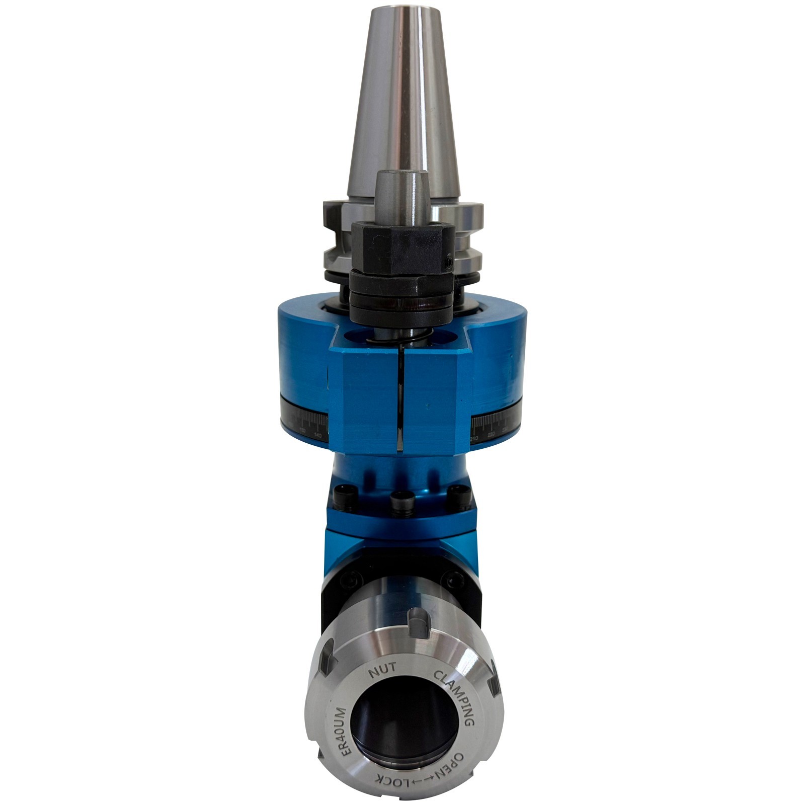 BT40-ER40 90° Side Milling Head CNC Single Output Angle Head Side Milling Head