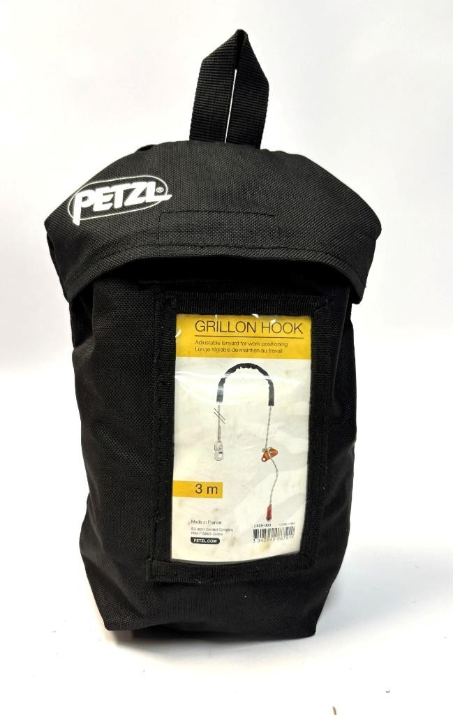 NEW! Petzl GRILLON 3M Adjustable Positioning Safety Lanyard w/Case L052AA