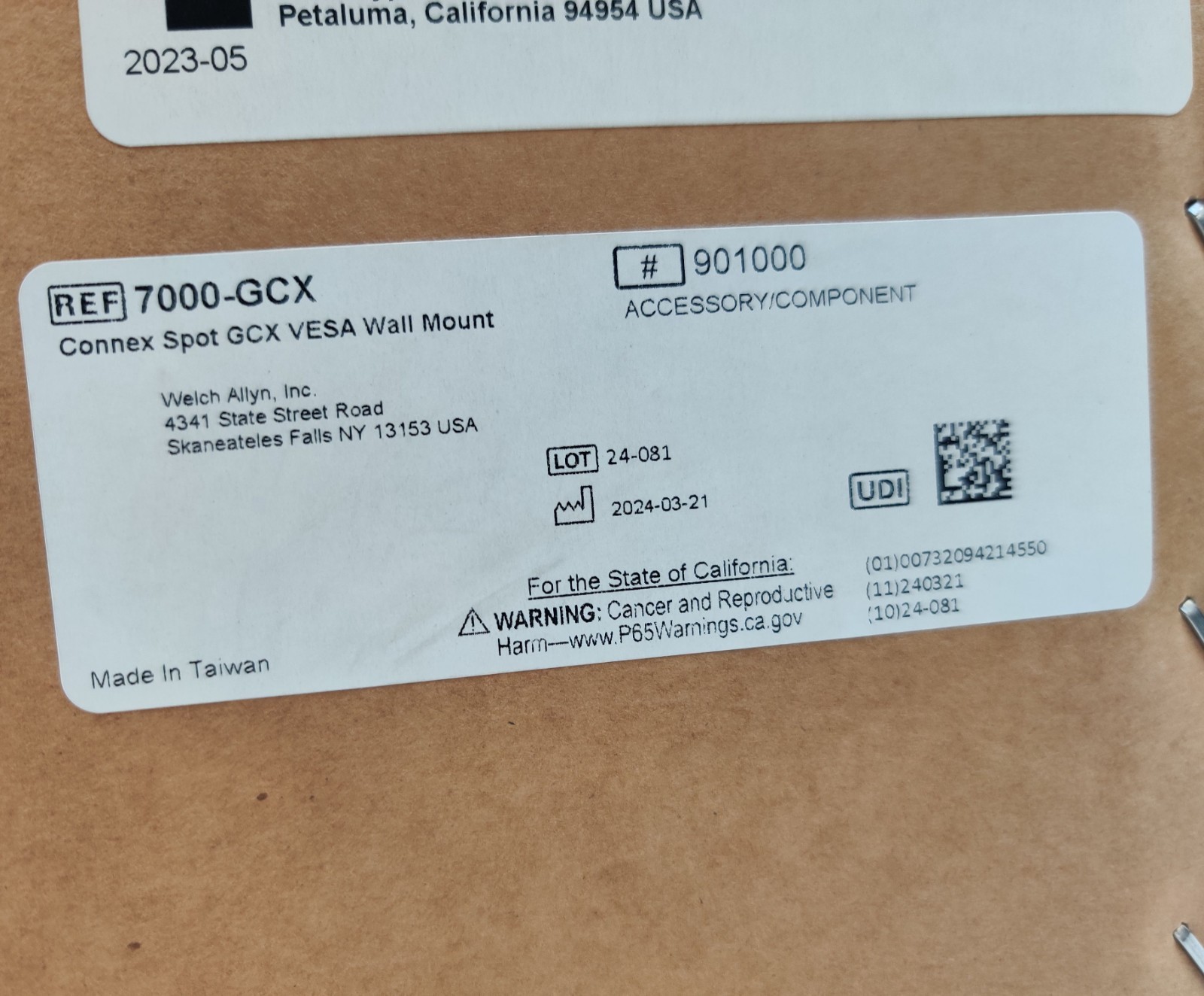 Welch Allyn Connex Vital Signs Monitor 6000 65MTXX, Masimo SpO2, WIFI EMR